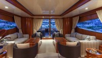 Motor Yacht SELULA -  Main Salon looking Aft